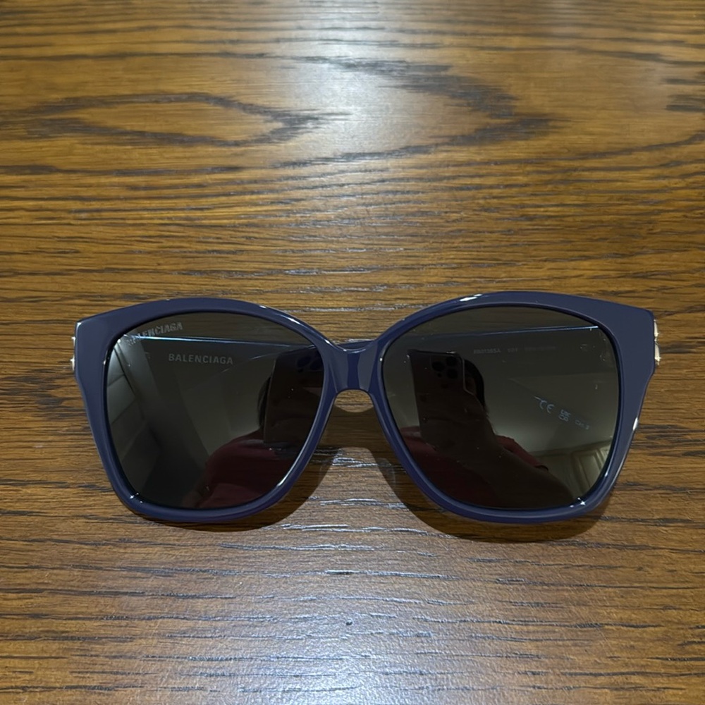 Balenciaga logo sunglasses